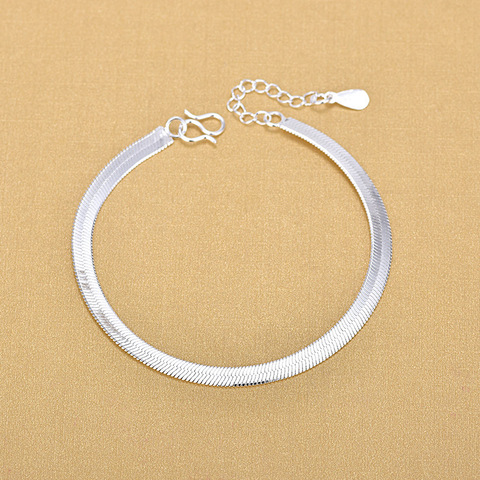 925 Silver Snake Bracelets 925 Fashion Bracelets Fine Fashion Bracelet Jewelry For Woman Gift ► Photo 1/6