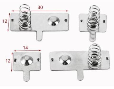 50sets No.5 battery shrapnel AA battery spring piece 5#spring Toy remote control battery contact piece 14*12 ► Photo 1/1