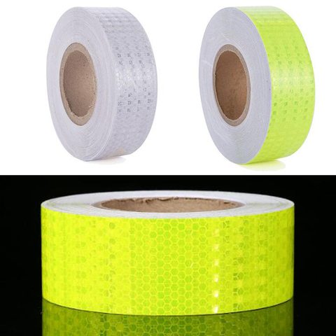 3M  Car Reflective Tape Stickers Car Styling For Automobiles Safe Material Car Truck Motorcycle Cycling Reflective Tape ► Photo 1/6