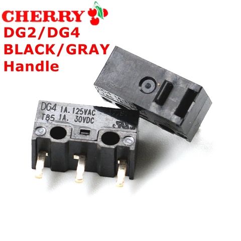 original CHERRY mouse micro switch DG2 T85 0.05A 30VDC DG4 T85 1A 125VAC 1A30VDC BLACK OR GRAY OR HANDLE DG2 DG4 T85 ► Photo 1/6