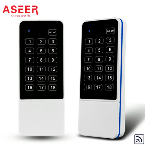 ASEER,RF Remote Control 433mhz,30M Long control Range,Wireless Remote Controller Only for ASEER Wireless Smart Light Switch ► Photo 1/4