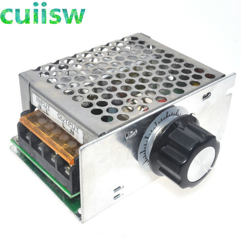 New 4000W 220V SCR Voltage Regulator Motor Speed Controller Dimming Thermostat ► Photo 1/1