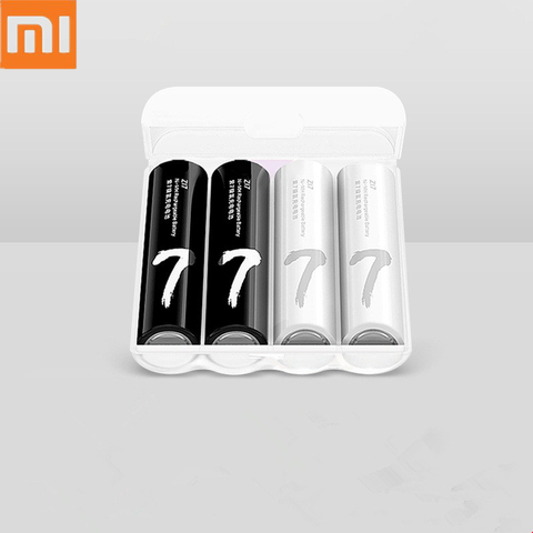 Xiaomi ZMI ZI5/ZI7 AA/AAA Ni-MH Battery Charger with 4 Slots Portable Multifunction Charger have not output usb port new version ► Photo 1/6