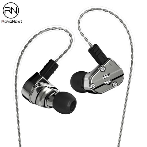 RevoNext QT5 1DD+1BA CNC housing in ear headphone with superior hifi sound quality ► Photo 1/1