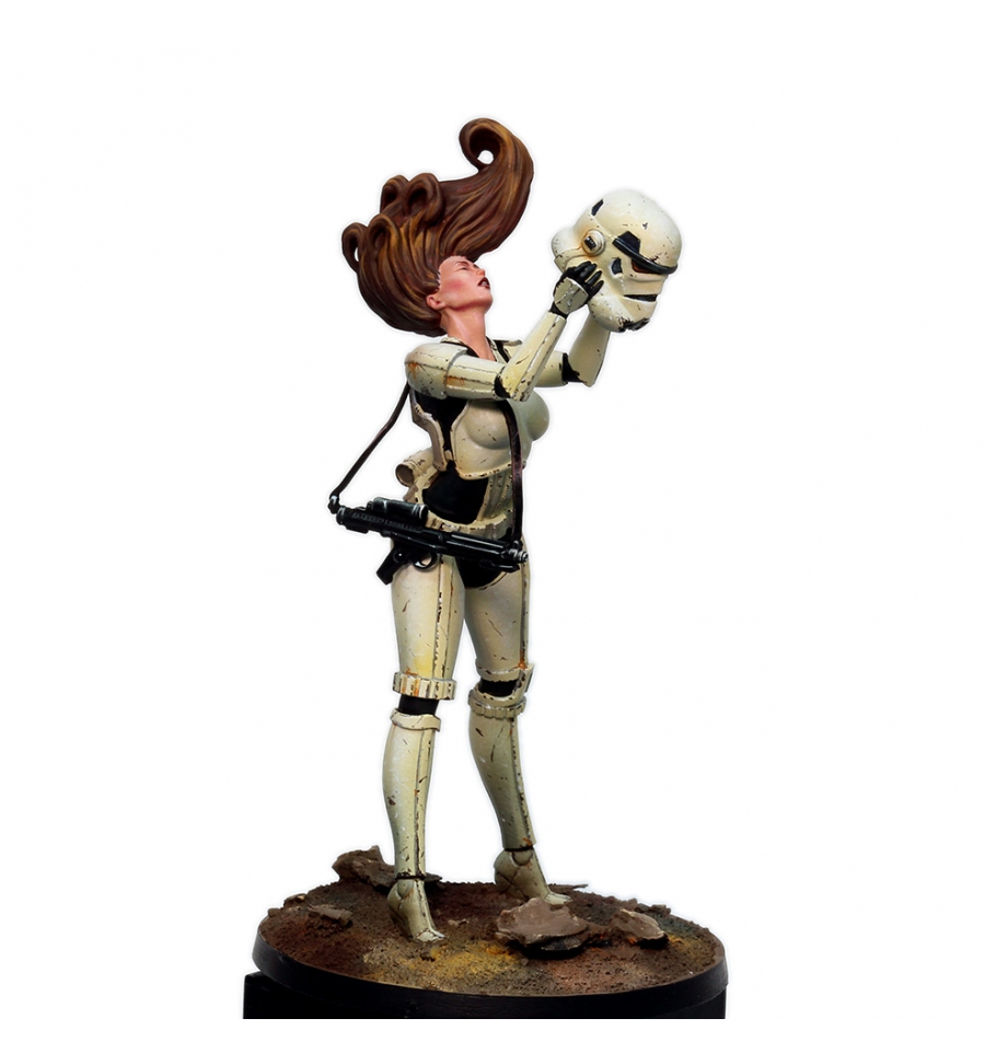 Barbarella "Queen Of The Galaxy" 1/5 Scale Fan Art Model Kit Resin Figure 