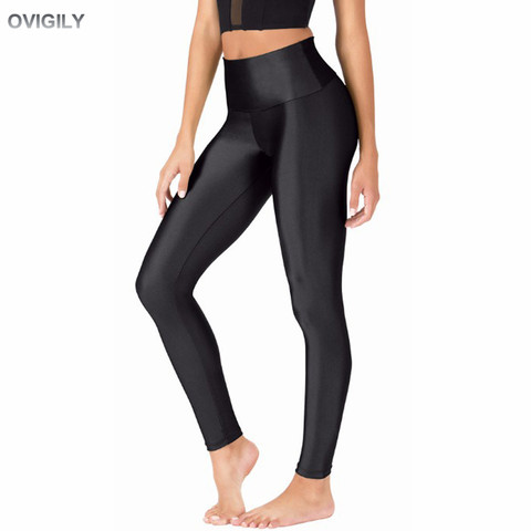 OVIGILY Colors Spandex Leggings Women Fitness Leggings High Waisted Full Length Dance Pants Black Workout Lycra Legging - Price history & Review | AliExpress Seller - Claire Apparel Store | Alitools.io