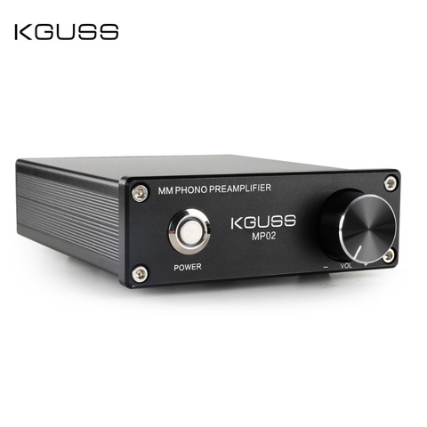 KGUSS MP02 LP vinyl record player mini MM PHONO phono preamp audio amplifier ► Photo 1/1