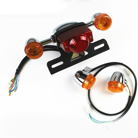Electric Motorcycle Accessories Scooter Front Direction Steering Lamp Tail Lamp Lights and Turn Into ► Photo 1/6