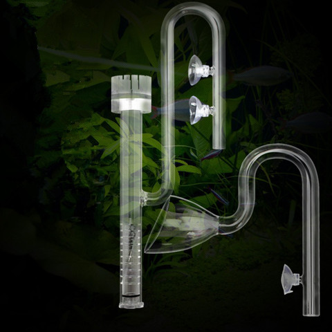Aquarium ADA Style Inflow Outflow Lily Water Pipe Set Surface Oil-film skimmer Fish Tank Filter Air Tube Hose 12/16mm 16/22mm ► Photo 1/6