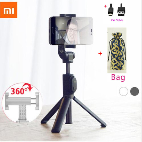 Newest Xiaomi Monopod Mi Selfie Stick Bluetooth Tripod With Wireless Remote 360 Rotation Flexiable/Wired Version Android IOS D5 ► Photo 1/6