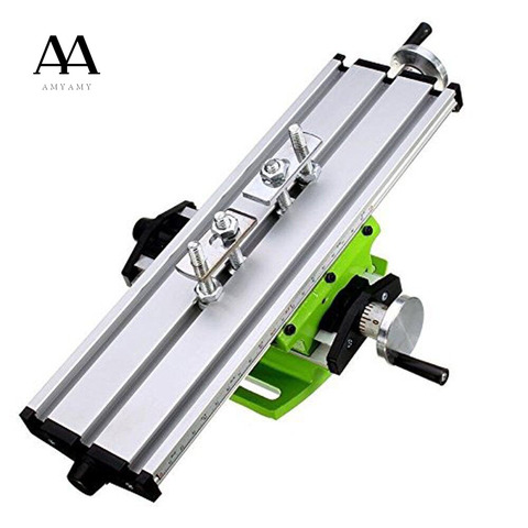AMYAMY Compound table Working Cross slide Table Worktable for Milling Drilling Bench Multifunction Adjustable X-Y ► Photo 1/6