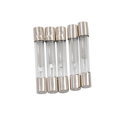 5pcs 5KV Special Microwave Oven Fuse 6*40mm 0.6 0.65 0.7 0.75 0.8 0.85 0.9 A Glass Tube Fuse 700MA 6x40mm High-Pressure Fuse ► Photo 1/6