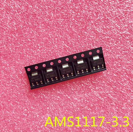 10pcs AMS1117-3.3/AMS1117-5.0 AMS1117  1117 3.3V 1A Voltage Regulator SOT-223 ► Photo 1/1