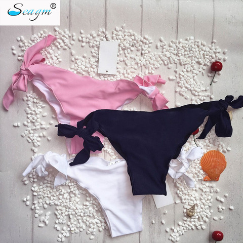 2022 new style Swimwear brief for women Brazilian Bikini bottom  per pcs 118 ► Photo 1/6