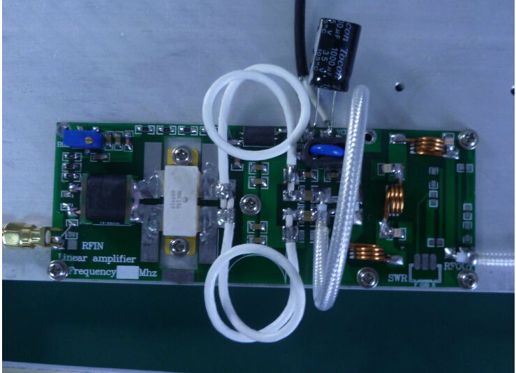100W FM VHF 80Mhz-170Mhz RF Power Amplifier Board AMP DIY KITS For Ham Radio 