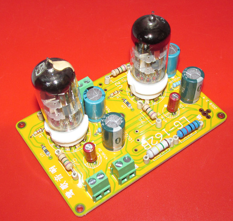 DYKB 6N11 6DJ8 Vacuum Tube Buffer Preamplifier Preamp SRPP Headphone Amplifier Board ► Photo 1/5