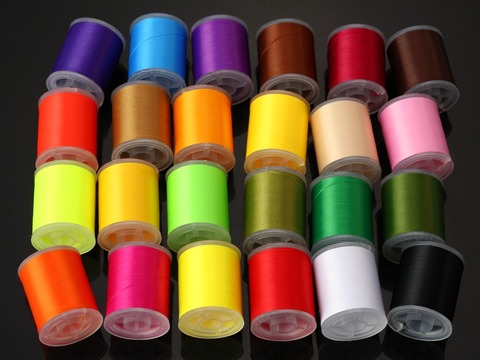 Fly tying thread 150 denier choose from 24 colors,150 Yd spools lures materials ► Photo 1/6