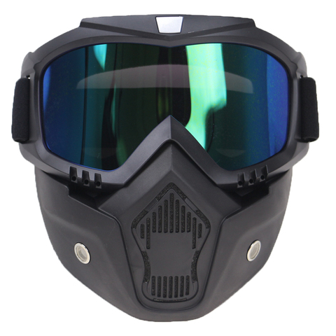 Motorcycle Goggles With Mask For Masque Motocross Men Women Outdoor Riding Windproof Off Road Helmets Mask Goggles ► Photo 1/6