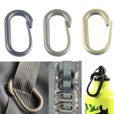 webbing Tactical molle attach Backpack Quickdraw Carabiner Clip Clasp Hook Hang Snap Buckle web webdom Camp Hike Outdoor travel ► Photo 1/2