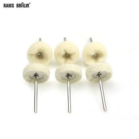 6 pieces Dremel Polishing Circle Mini Drill Wool Buffing Wheel ► Photo 1/2