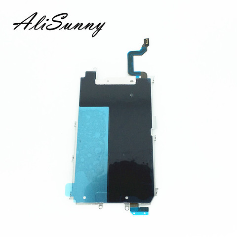 AliSunny 10pcs BackPlate for iPhone 6 4.7'' Plus 6Plus 6G LCD Metal Back Plate Shield Home Button Extend Long Flex Cable  Parts ► Photo 1/1