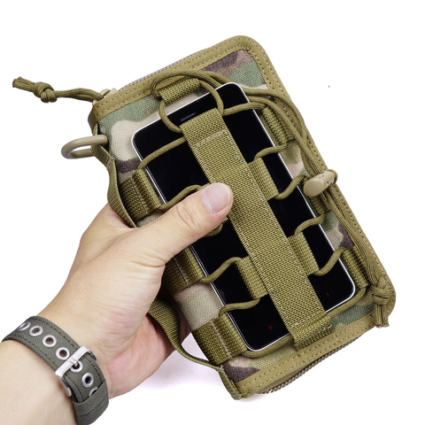 Protector Plus Tactical Wallet EDC Money Holder Rodeo Checkbook Military Wallet Key Ring and Credit Card Organizer ► Photo 1/6