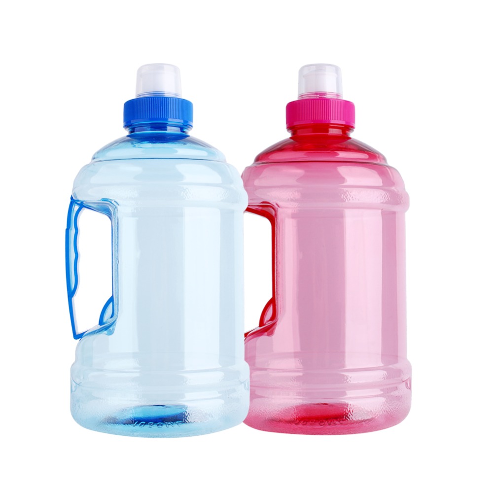 Large Capacity 1L/2L Big Sport Gym Training Party Drink Water Bottle Running Wor 