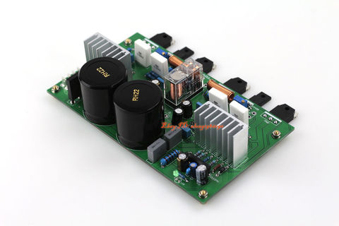 Assembeld UPC1342V + NJW0302G / NJW0281G Stereo Power Amplifier Board 150W+150W ► Photo 1/4
