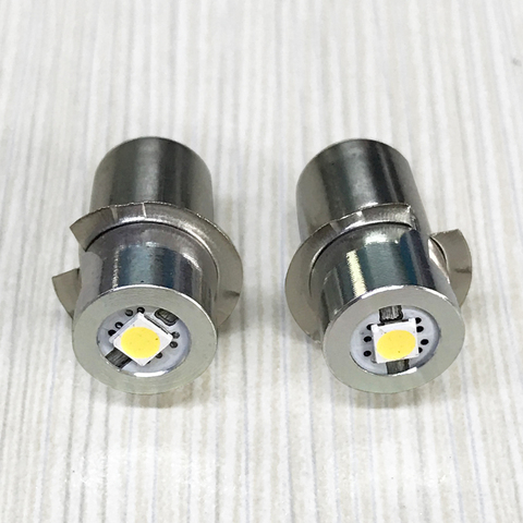 1w P13.5s 3v 3.7v(3.4-4.2v) 4.5v 6v 7v 9v 12v 15v LED flashlight torch bulbs with Epister chips led flashlight bulb light 1watt ► Photo 1/6