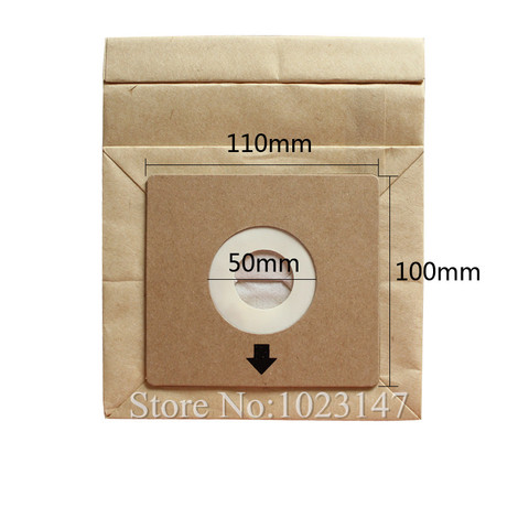 Universal Pallet Size About 110mm*100mm Caliber 5cm Vacuum Cleaner Dust Filter Bags ► Photo 1/2
