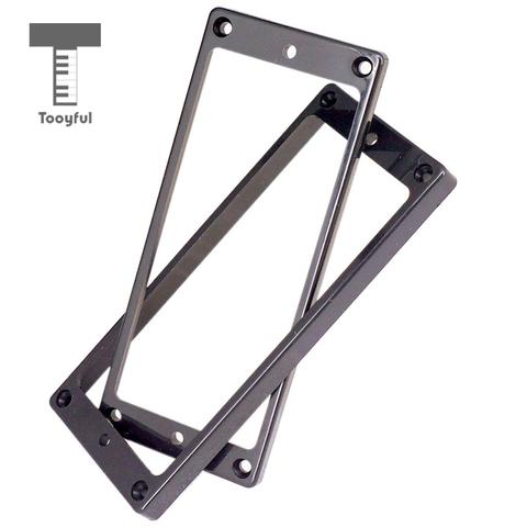 Tooyful 8-String Guitar Parts Plastic Humbucker Pickup Mounting Ring Frame for Replacement ► Photo 1/5