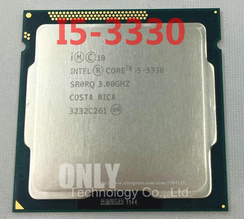 Free Shipping i5-3330 i5 3330 CPU Processor 3.0GHz 77W 22nm LGA 1155 Quad Core scrattered pieces ► Photo 1/1