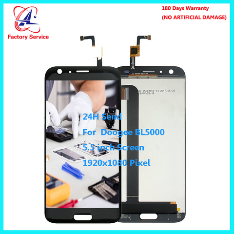 For Original Doogee BL5000 LCD Display+Touch Screen Screen Digitizer Assembly Replacement 5.5 inch 1920x1080P  in Stock ► Photo 1/1