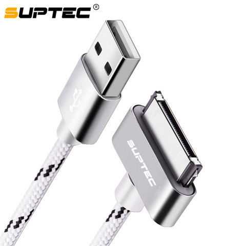 SUPTEC 30 Pin USB Cable for iPhone 4S 4 3GS iPad 1 2 3 iPod Nano itouch 2M 3M Charger Cable Fast Charging Data Sync Adapter Cord ► Photo 1/6