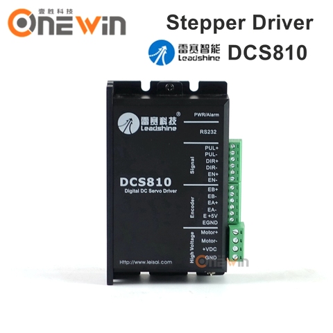 Leadshine DC servo driver DCS810 work 24-80 VDC out 1A to 20A suitable for DCM50207/DCM50205 motor ► Photo 1/4