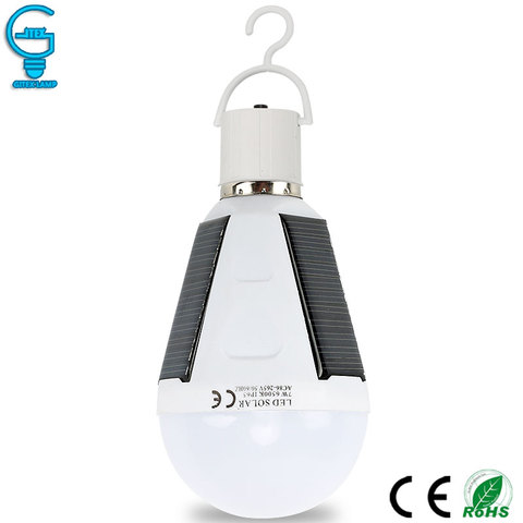 Energy Saving Rechargeable E27 90-265V Tent Lantern Bulb for Outdoor Camping LED Tent Lights 