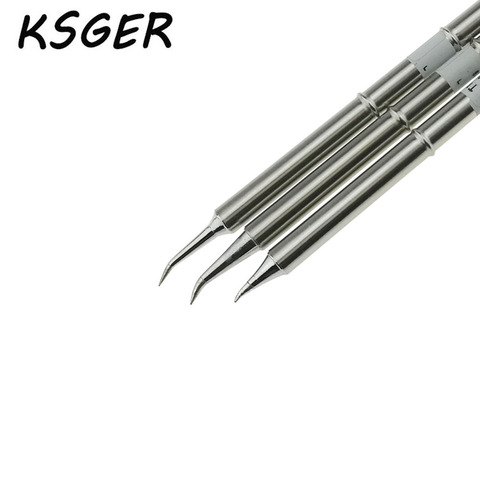 KSGER T12 Soldering Iron Tips T12-J02 T12-JL02 T12-JS02 For STC OLED LED STM32 OLED Temperature Controller ► Photo 1/6