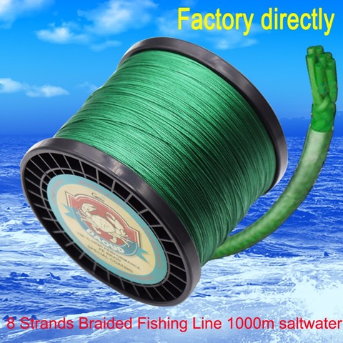 Daoud 8 Strands Braided Fishing line 1000m Super Strong Japanese Multifilament  PE braid line 100LB 200LB - Price history & Review, AliExpress Seller -  Anglers Choice Fishing Tackle Co;Ltd.