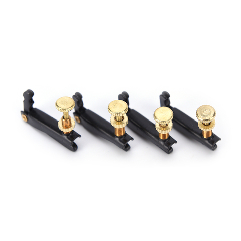 4pcs Violin Fine Tuner Adjuster Copper Plating Screws For 3/4 4/4 Size Violin Parts Accessories ► Photo 1/6
