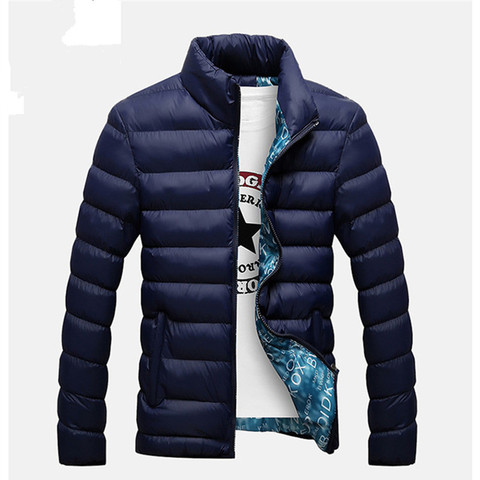 Winter Jackets Parka Men 2022 Fashion Autumn Warm Outwear Brand Slim Mens Coats Casual Windbreak Jackets Men M-4XL ► Photo 1/6