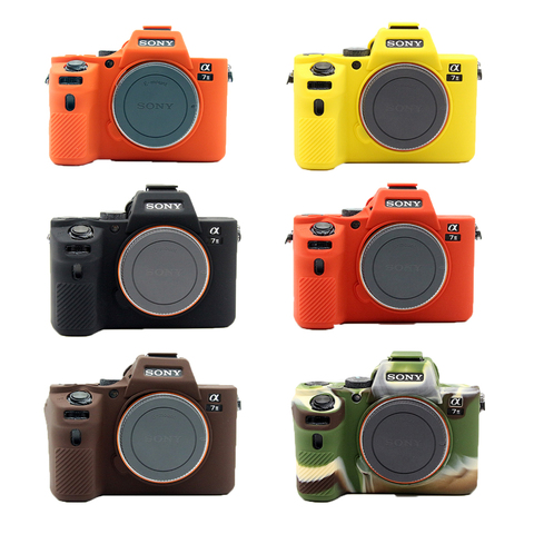 Soft Silicone Camera case for Sony A7 II A7II A7R Mark 2 Rubber Protective Body Cover Case Skin ► Photo 1/6