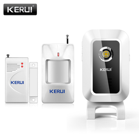 KERUI M7 Welcome Chime Doorbell Wireless Infrared PIR Motion detector Sensor Doorbell Welcome Alarm Entry Doorbell ► Photo 1/6