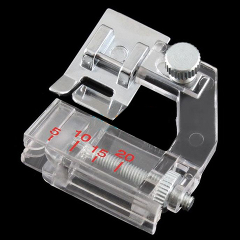 Adjustable Bias Binder Presser Foot Feet Binding Feet Sewing Machine Attachment Accessory For Low Shank Singer Janome Broth ► Photo 1/5