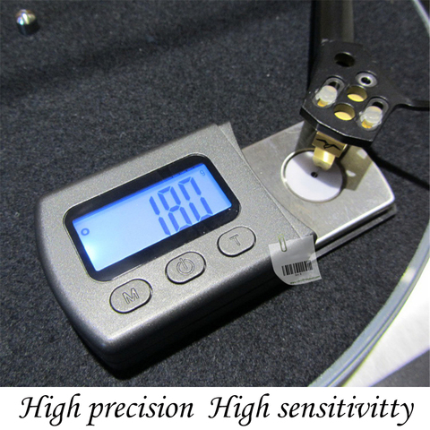 Digital Turntable Stylus Force Scale Meter Gauge LCD Backlight High Precise Tracking Guage For LP Vinyl player Records Needle ► Photo 1/5
