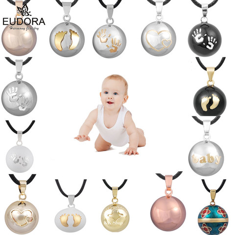 Eudora Harmony Ball Pendant Necklace Pregnancy Chime Ball Mexcian Bola Pendants Wishing Balls Fine Jewelry for Women Best Gift ► Photo 1/6