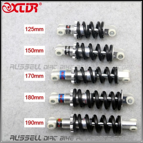 Shock Absorber Suspension For Bicycle E-Bike Motorcycle ATV Scooter Dirt Pit Electric Bike 125mm 150mm 160mm 170mm 180mm ► Photo 1/6