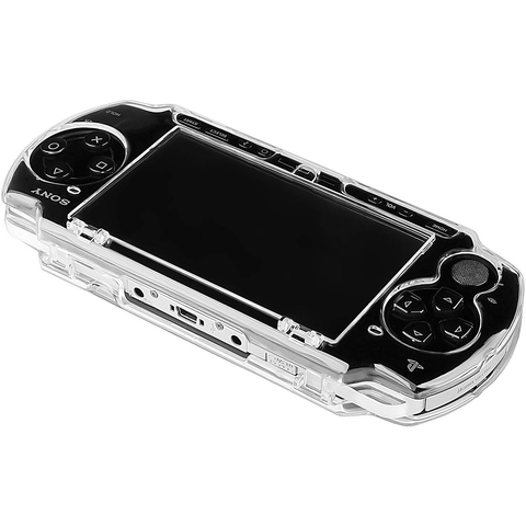 XRHYY 1 Piece Silicone New Brand Insten Clip on Crystal Case Compatible With Sony PSP 2000 3000 Clear ► Photo 1/4