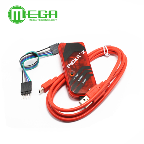 PICKIT2 PIC Kit2 Simulator PICKit 2 Programmer Emluator Red Color w/USB cable Dupond Wire ► Photo 1/2