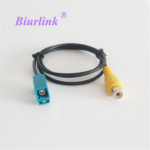 Biurlink Fakra Reversing Camera Video RCA Adapter Parking Cable for VW Benz Volvo Ford ► Photo 1/6