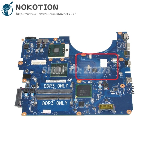 NOKOTION For Samsung NP-R530 R530 Laptop motherboard DDR3 GL40 Free CPU BA92-06336A BA92-06336B  ► Photo 1/1